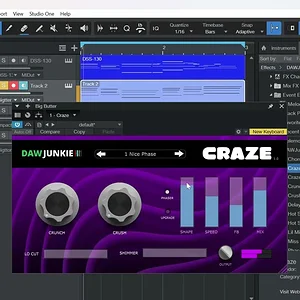 FREE Craze - Crunchy Phaser Effect VST